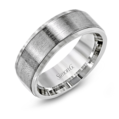 LG154 GRAY 18K White Gold GRAY