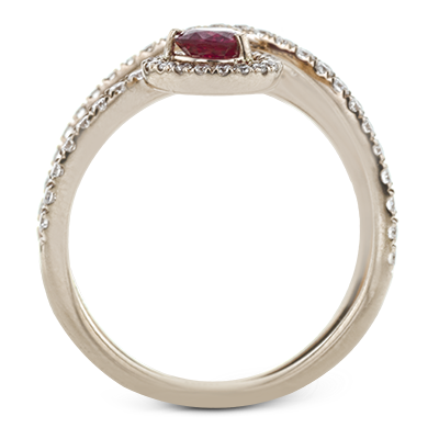 LR2264-R WHITE 18K SEMI ROSE 2