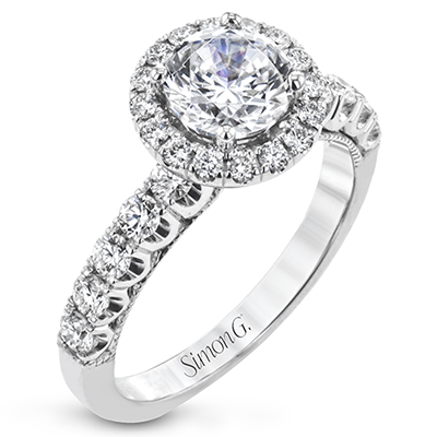 LR2343 WHITE 18K White Gold