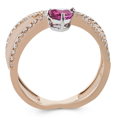 TR794 ROSE 18K X 2