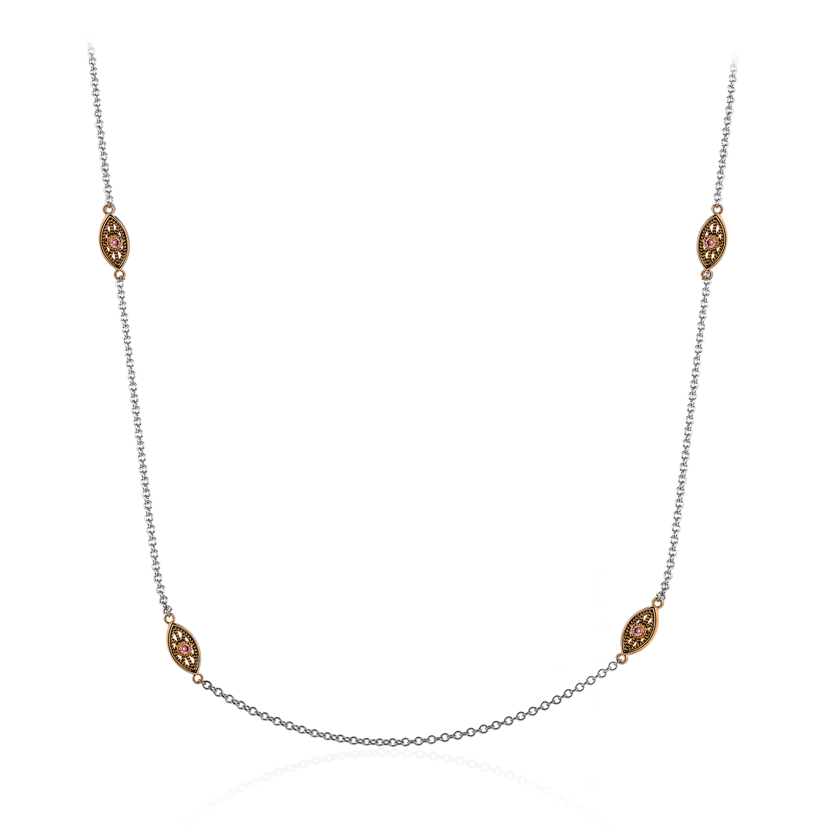 CH100 WHITE 18K X WHITE-ROSE