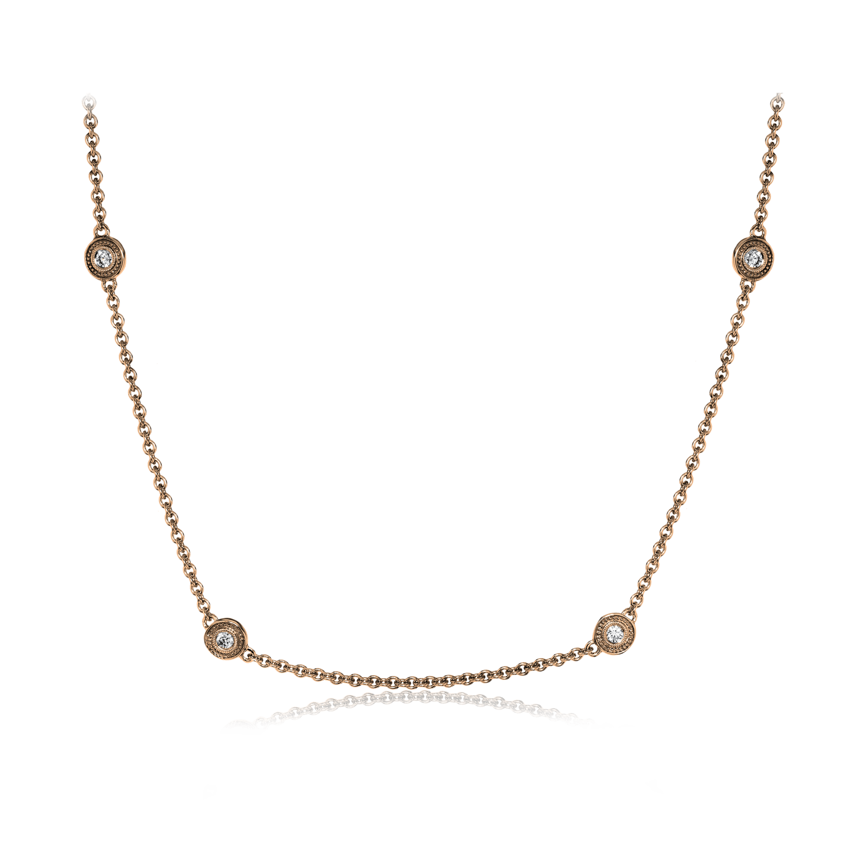 CH109 WHITE 18K X ROSE