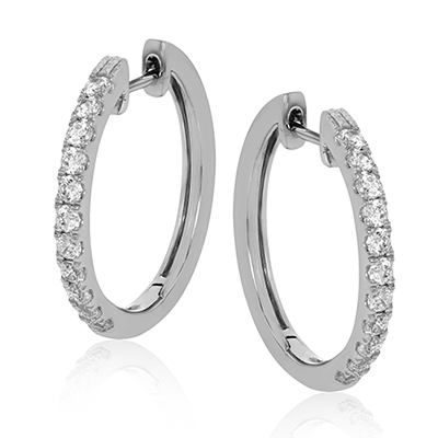 ER357 WHITE 18K X