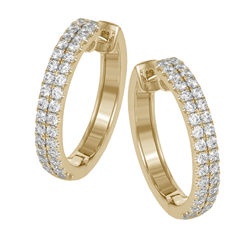 ER371-Y WHITE 18K X YELLOW