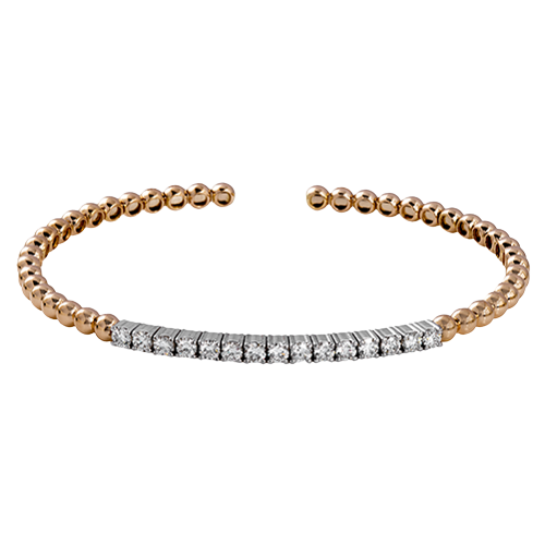 LB2086-R WHITE 18K X WHITE-ROSE