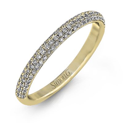 LP1935-D WHITE 18K BAND YELLOW