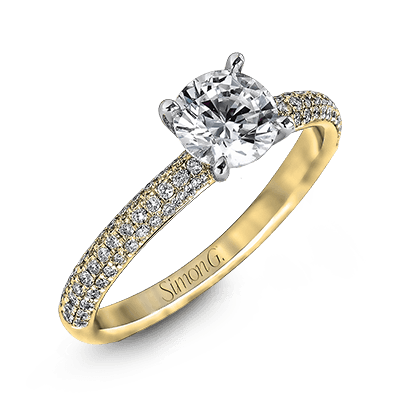 LP1935-D WHITE 18K SEMI YELLOW