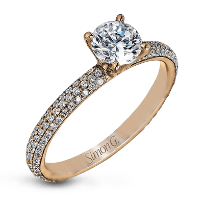 LP1935 WHITE 18K SEMI ROSE