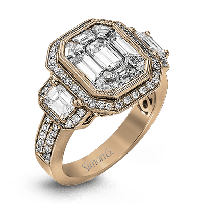 LP2061 WHITE 18K X ROSE