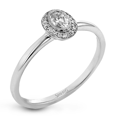 LR1170-OV WHITE 18K SEMI