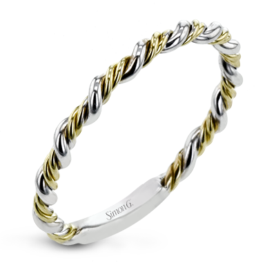 LR2636 WHITE 18K BAND