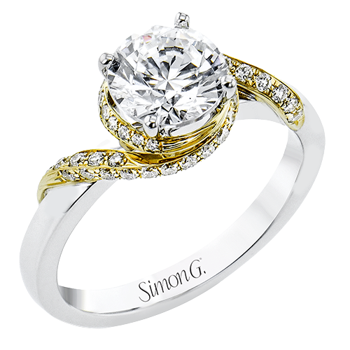LR2940 WHITE 18K SEMI 2T