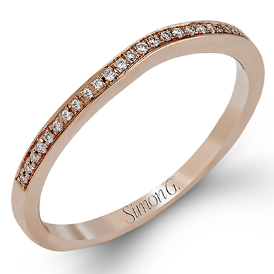 MR1507 WHITE 18K BAND ROSE