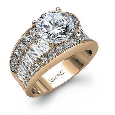 MR1922 WHITE 18K SEMI ROSE