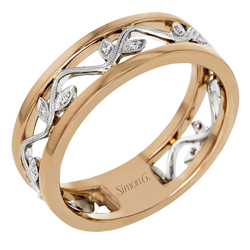 MR2116-R WHITE 18K X WHITE-ROSE