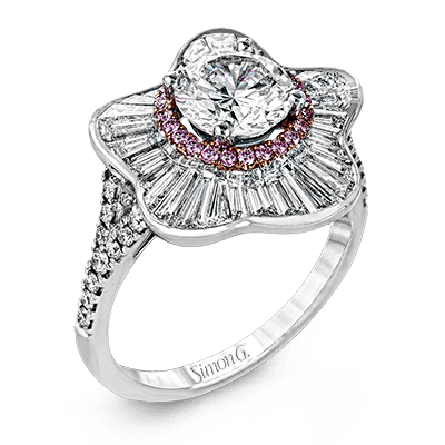 MR2562 WHITE-ROSE 18K SEMI