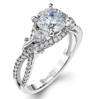 MR2567-A WHITE 18K SEMI