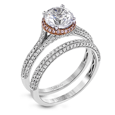 MR2737 WHITE-ROSE 18K SET
