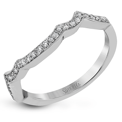 TR395 WHITE 18K BAND