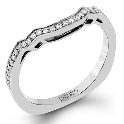 TR484 WHITE 18K BAND