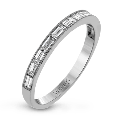 TR670 WHITE 18K BAND
