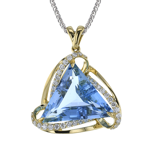 Pendant IN 18K GOLD WITH DIAMONDS