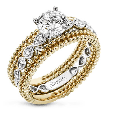 LR2601 WHITE 18K White Gold