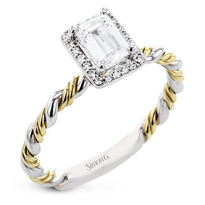 LR2796 WHITE 18K White Gold