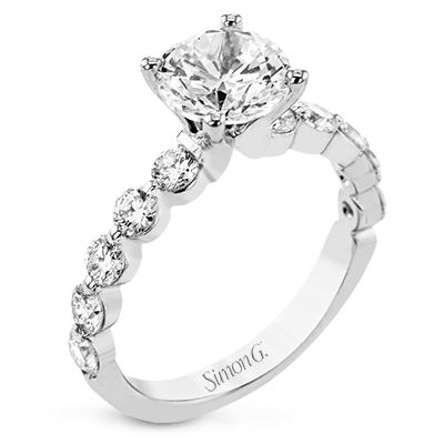 LR3006 WHITE 18K White Gold WHITE