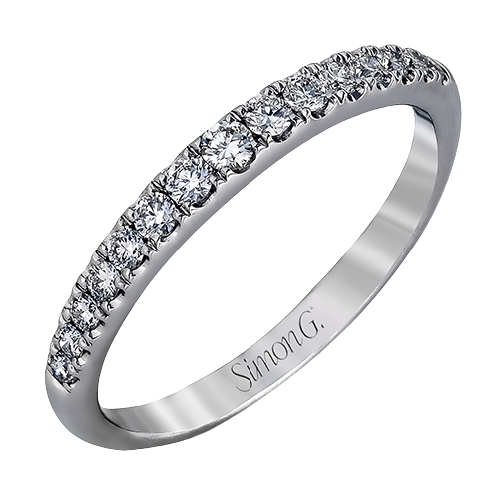 MR2128-D-B WHITE 18K White Gold  WHITE