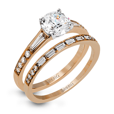 MR2220 WHITE 18K White Gold ROSE