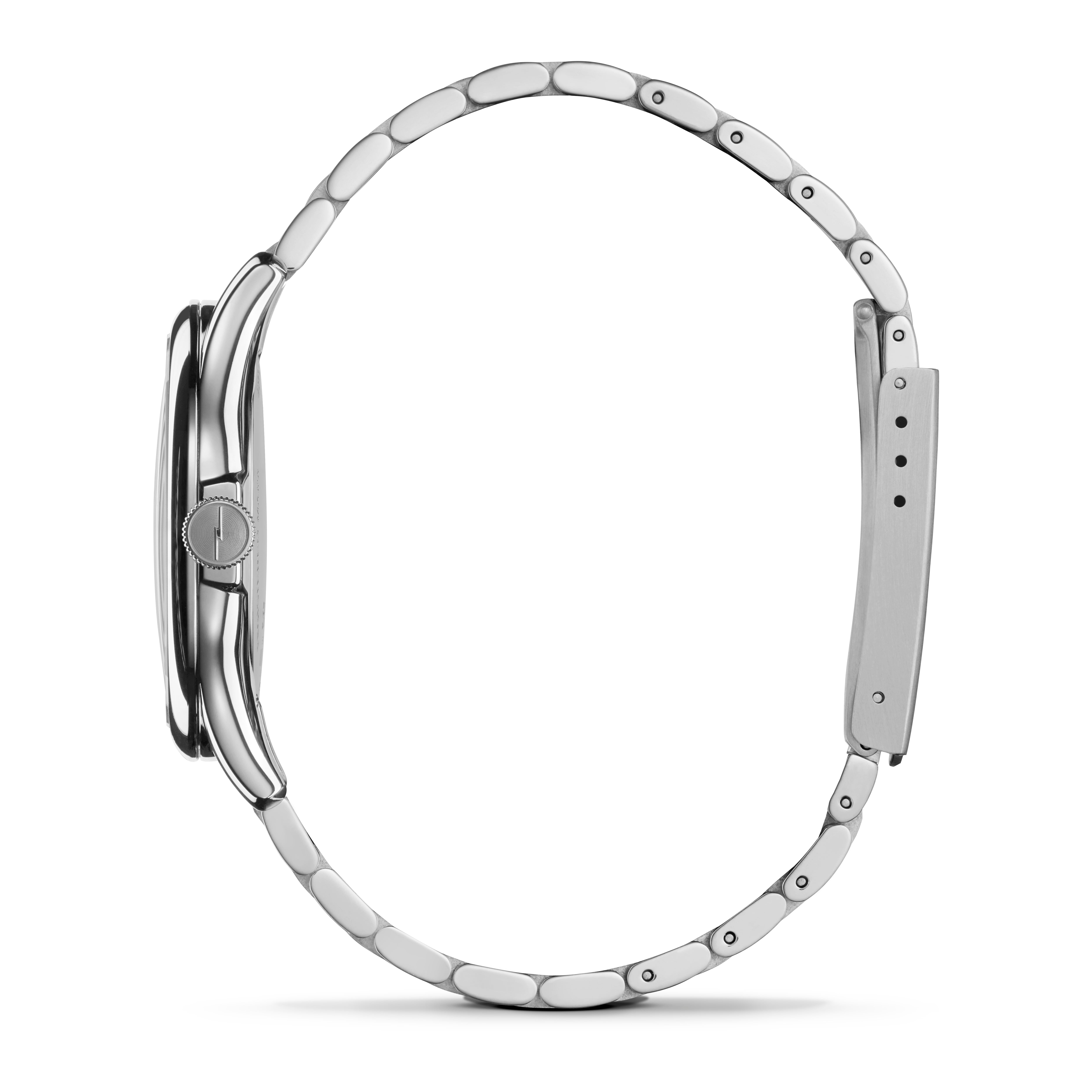 Vinton 3hd 38mm, silver bracelet