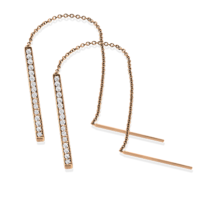 ZE667 WHITE 14K X WHITE ROSE