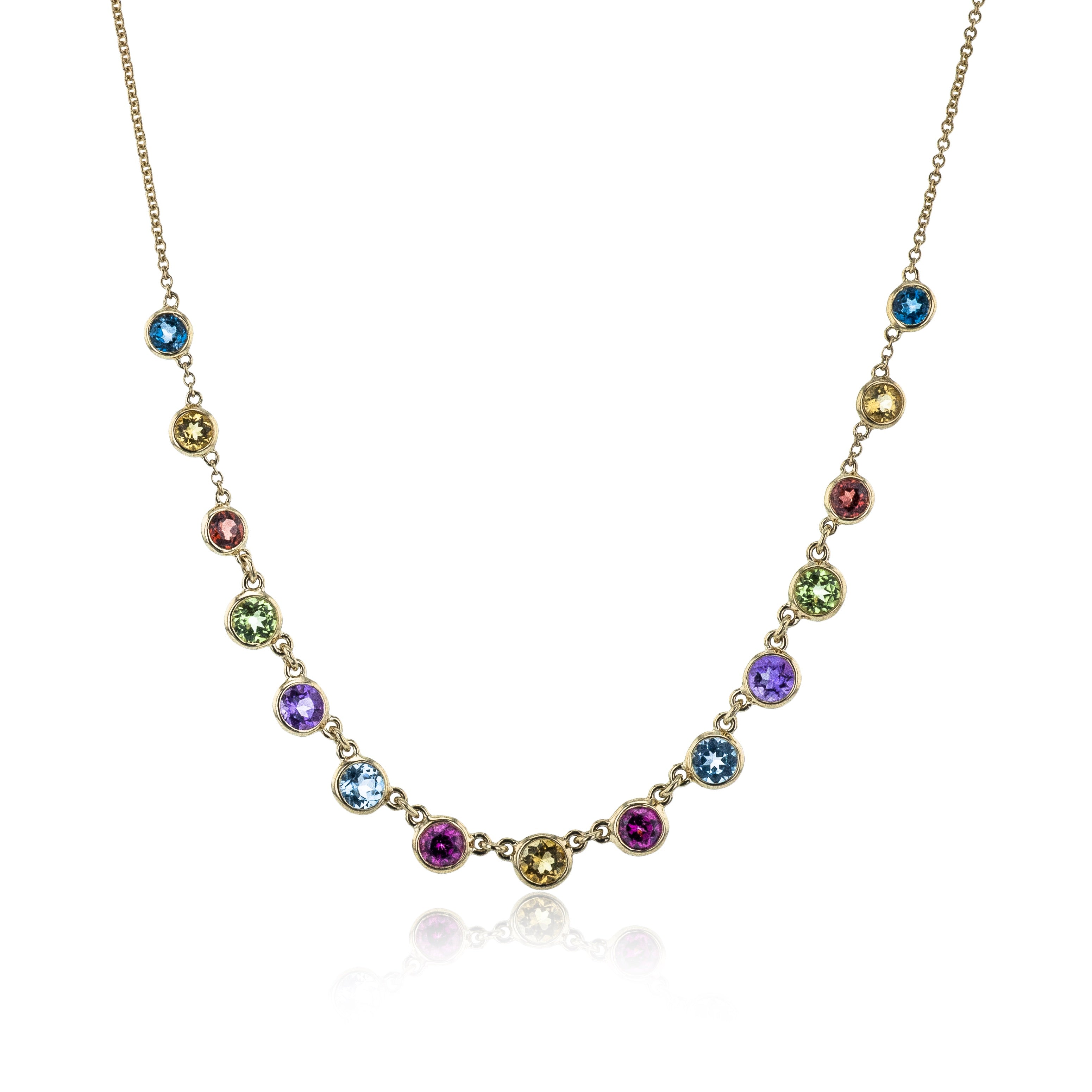 Color Pendant in 14k Gold