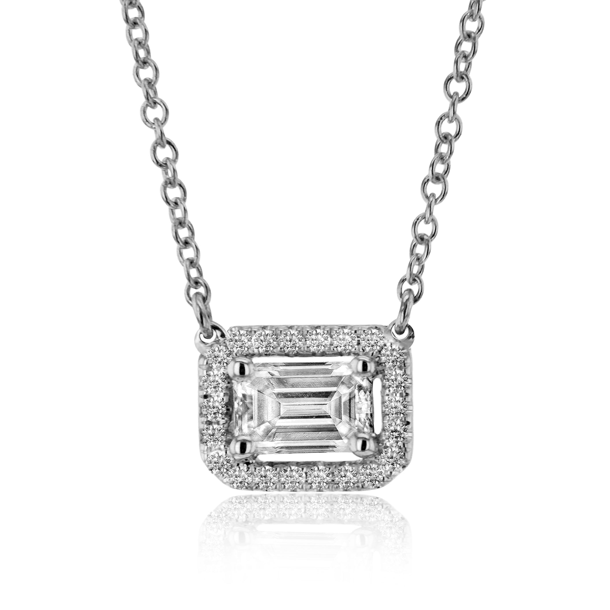 Pendant in 14k Gold with Diamonds