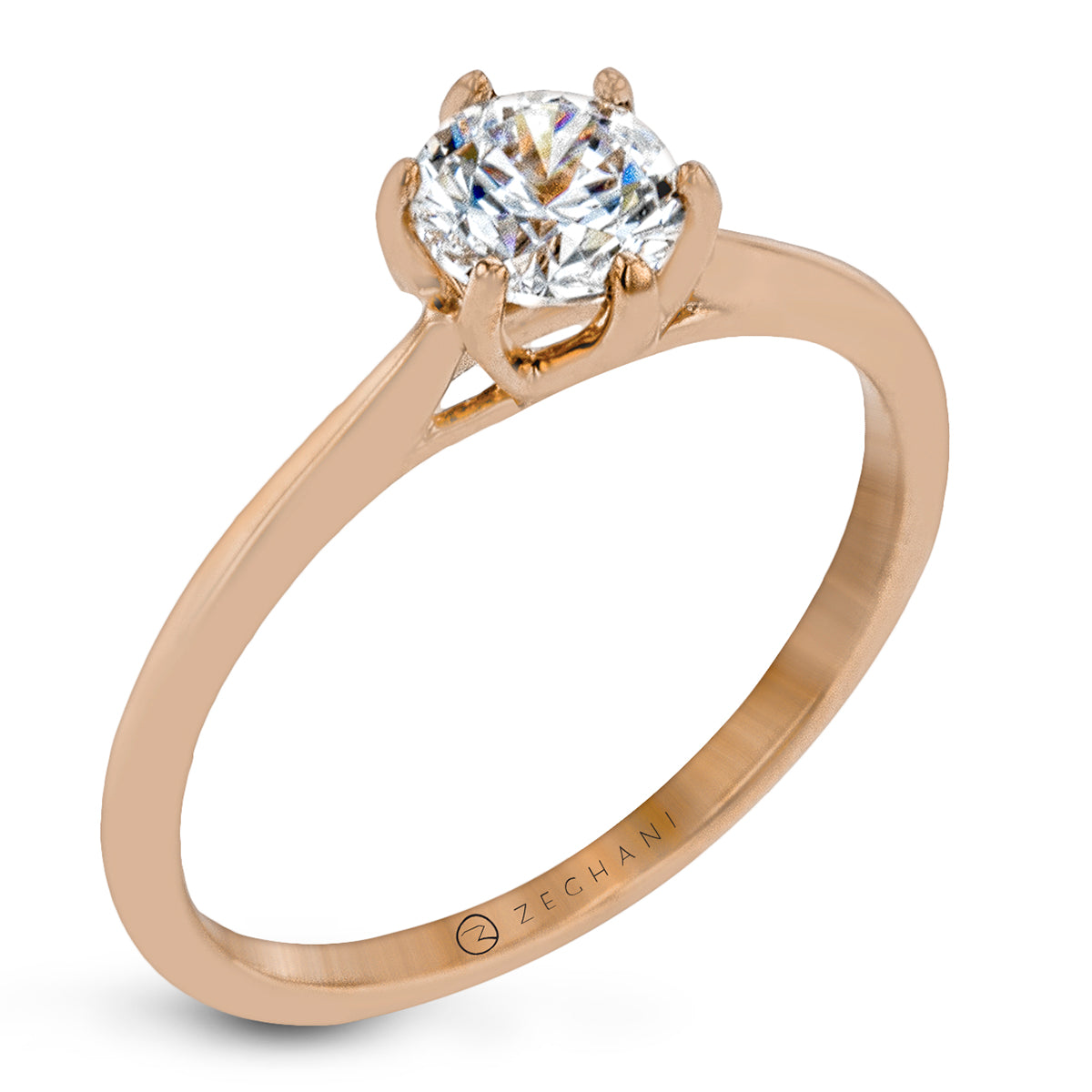 Wedding Set in 14k Gold with Diamonds