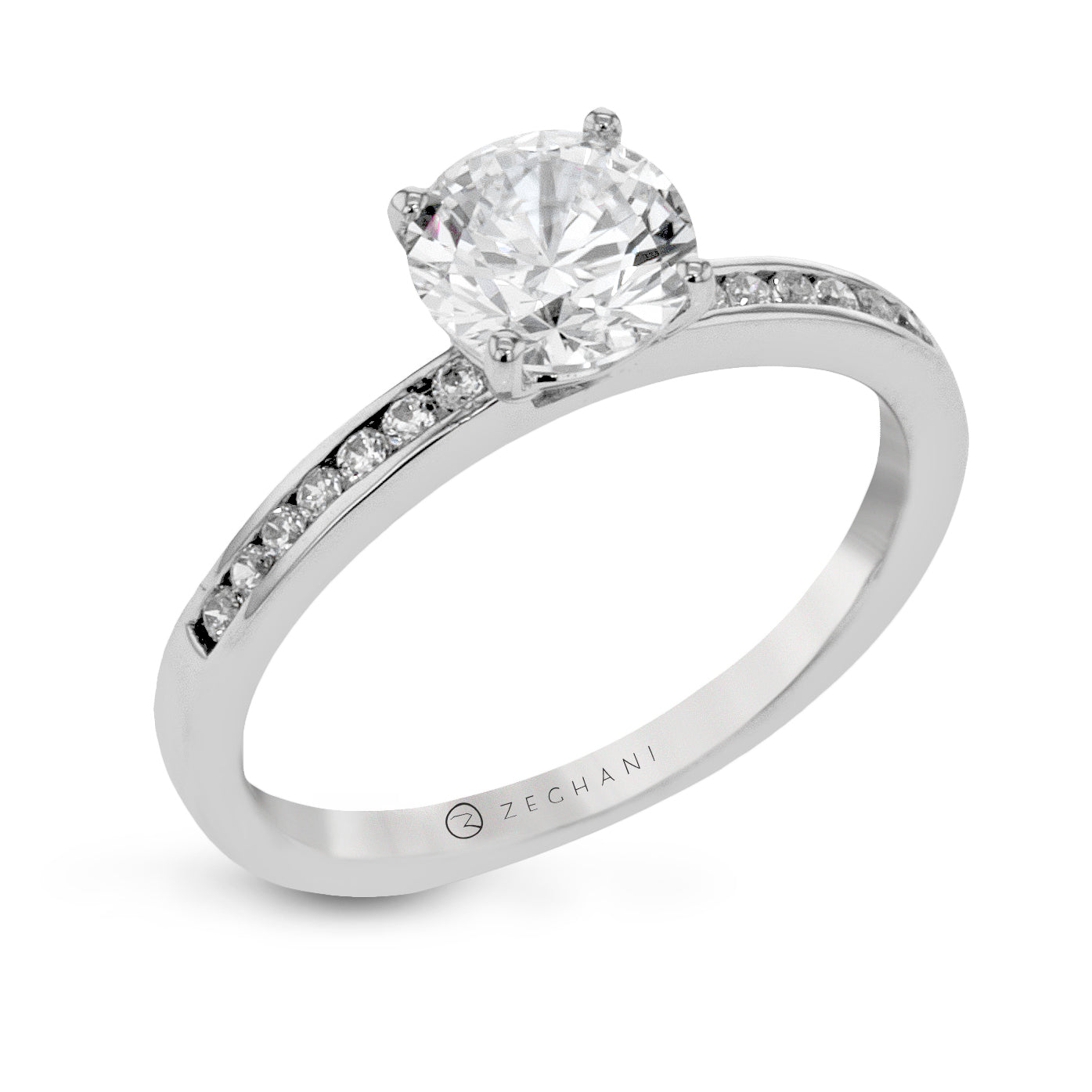 Wedding Set in 14k Gold with Diamonds