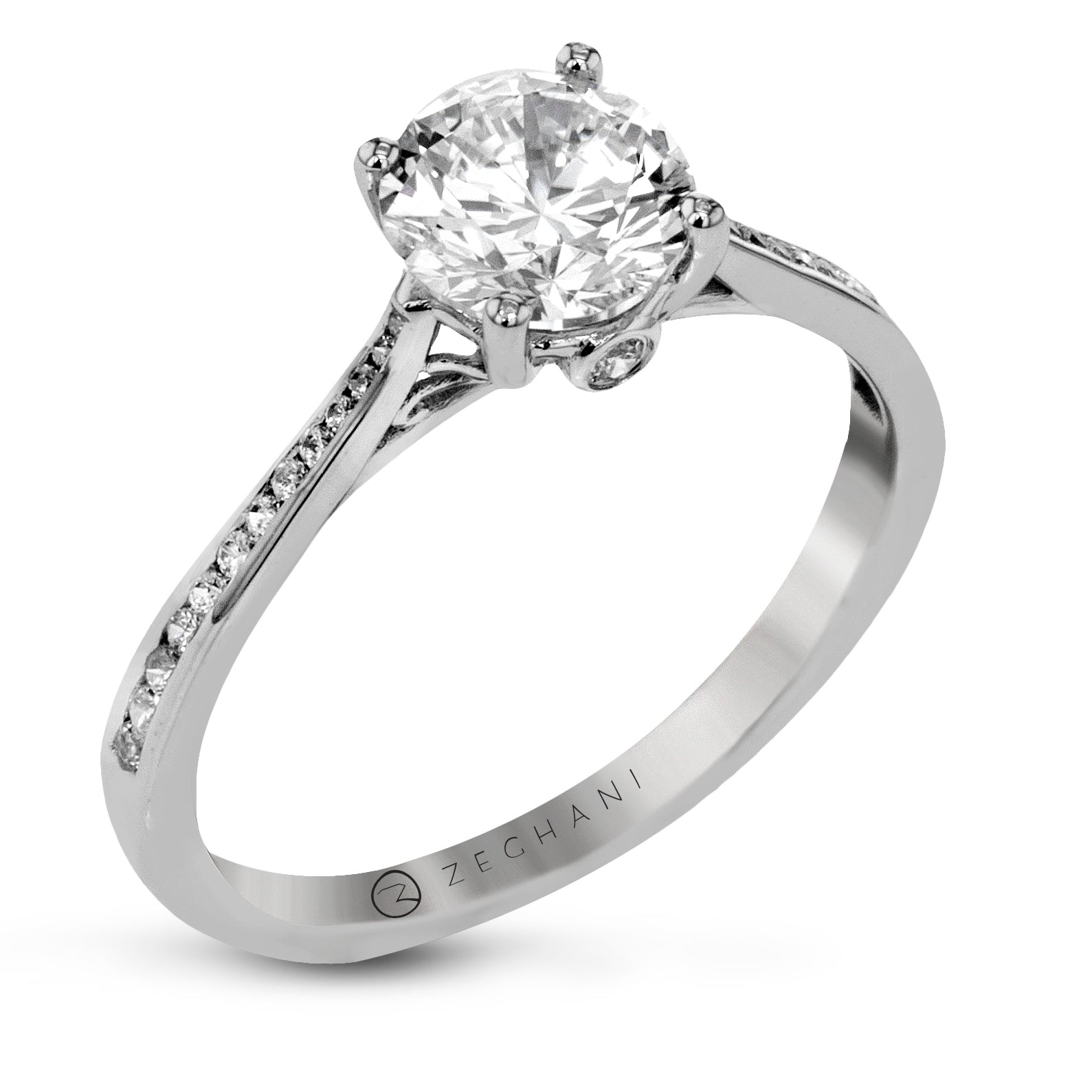 Wedding Set in 14k Gold with Diamonds