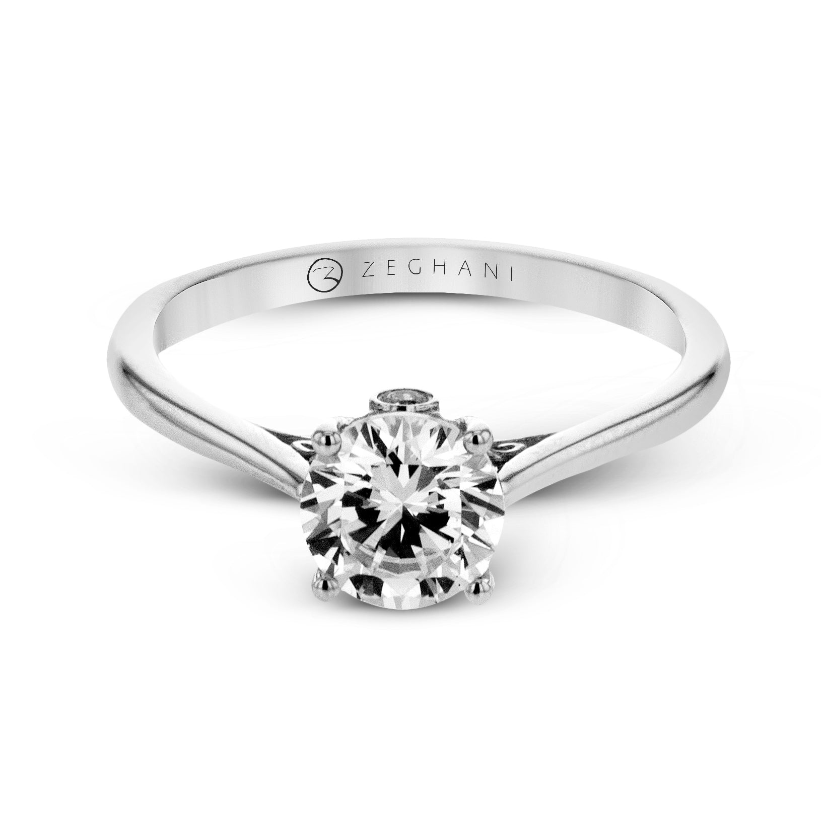 Engagement Ring in 14k Gold with Diamonds