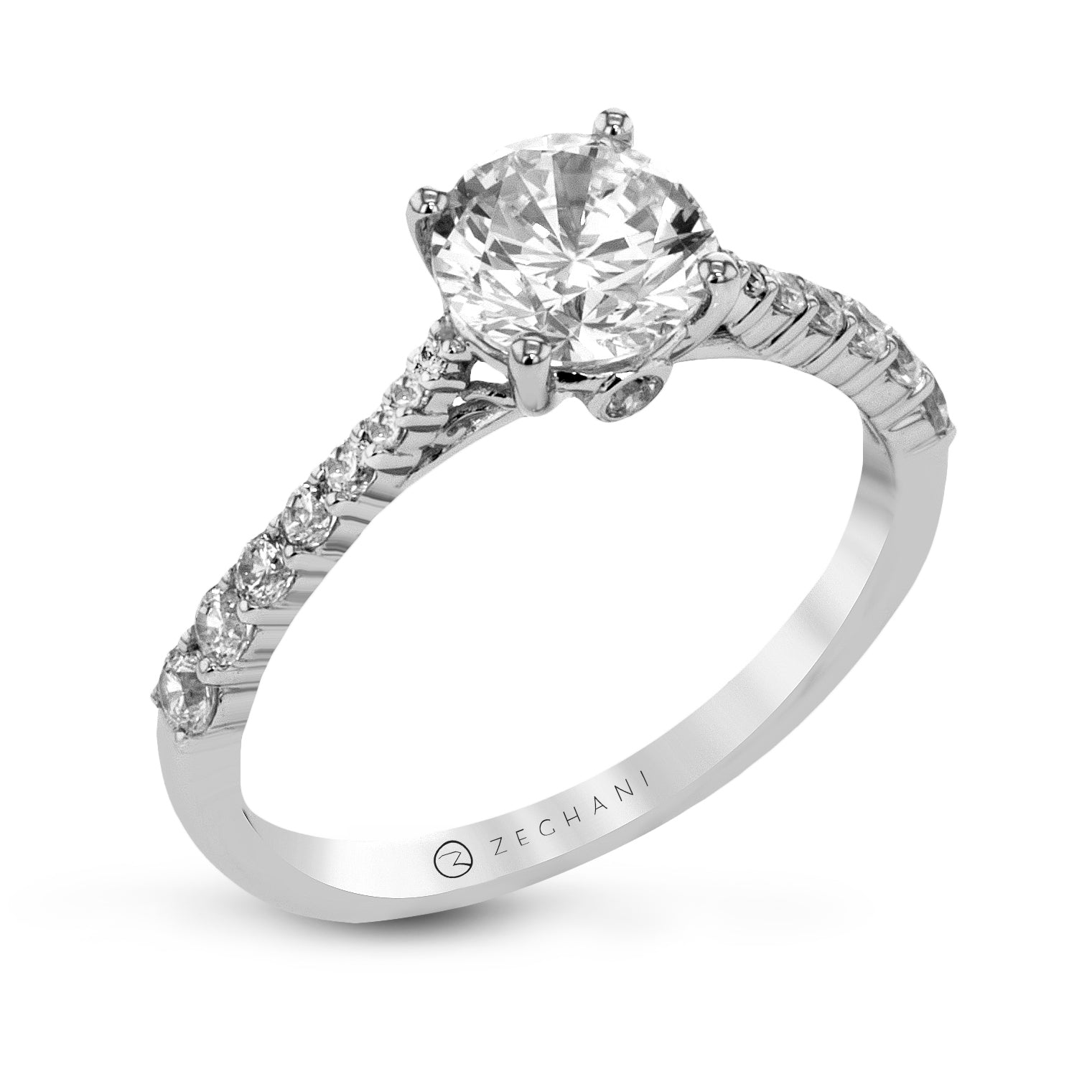 Wedding Set in 14k Gold with Diamonds
