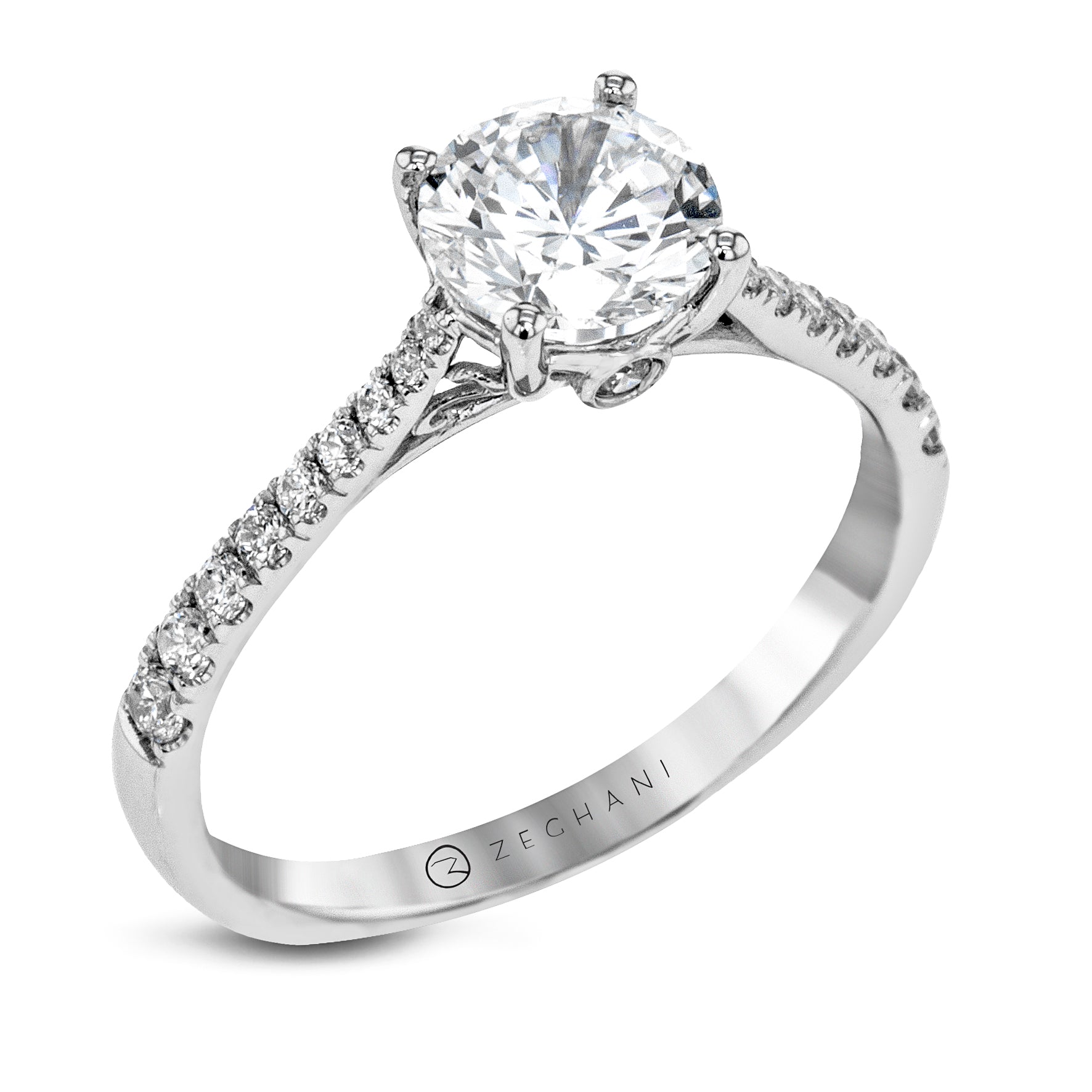 Wedding Set in 14k Gold with Diamonds