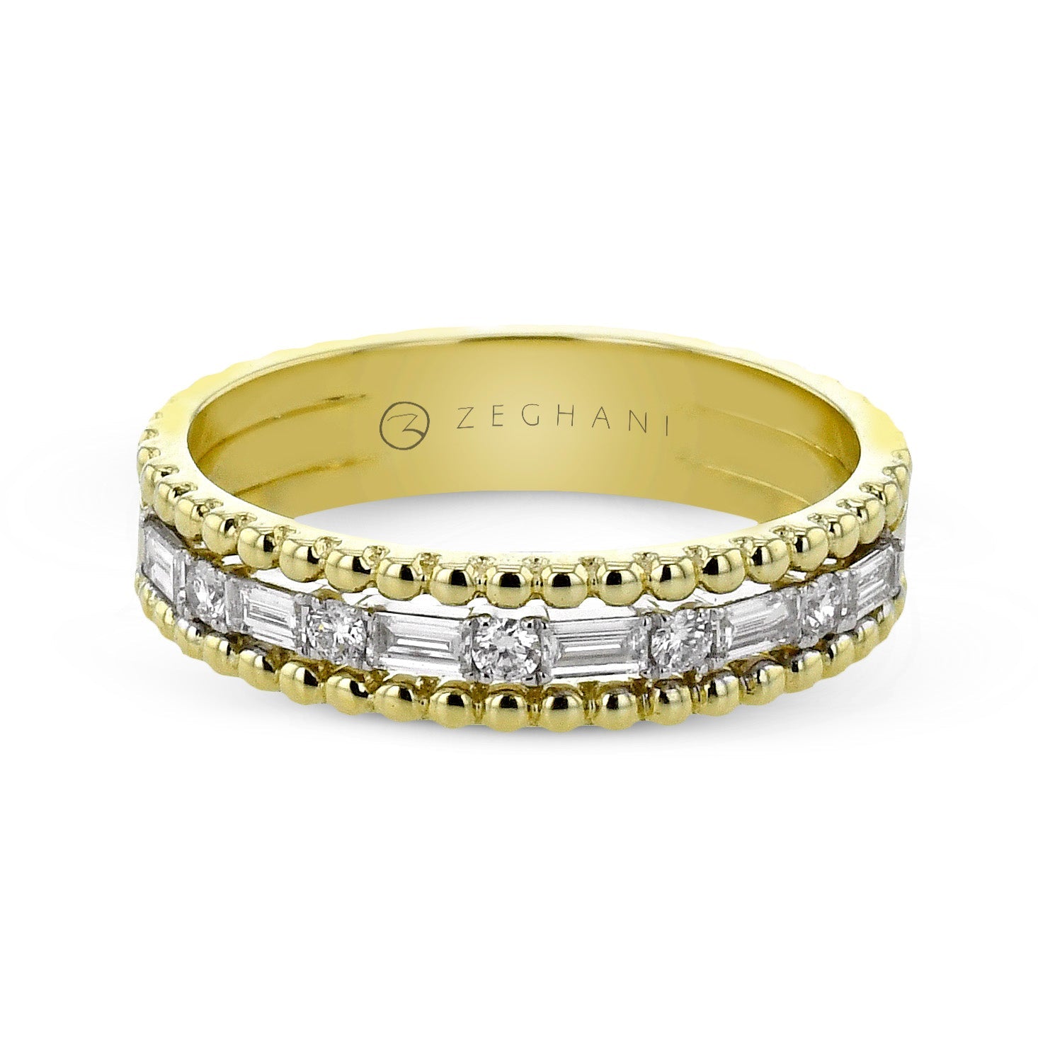 Fashion Ring in 14k Gold with Diamonds