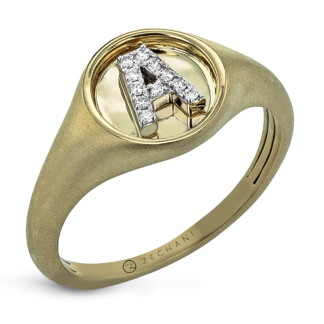 Fashion Ring in 14k Gold with Diamonds