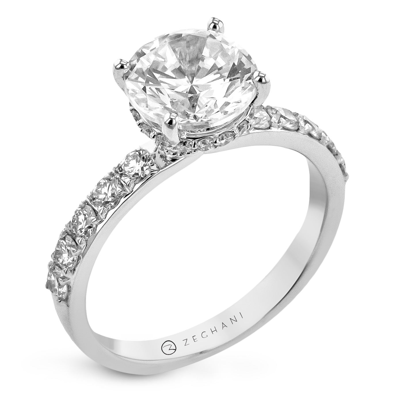 Wedding Set in 14k Gold with Diamonds