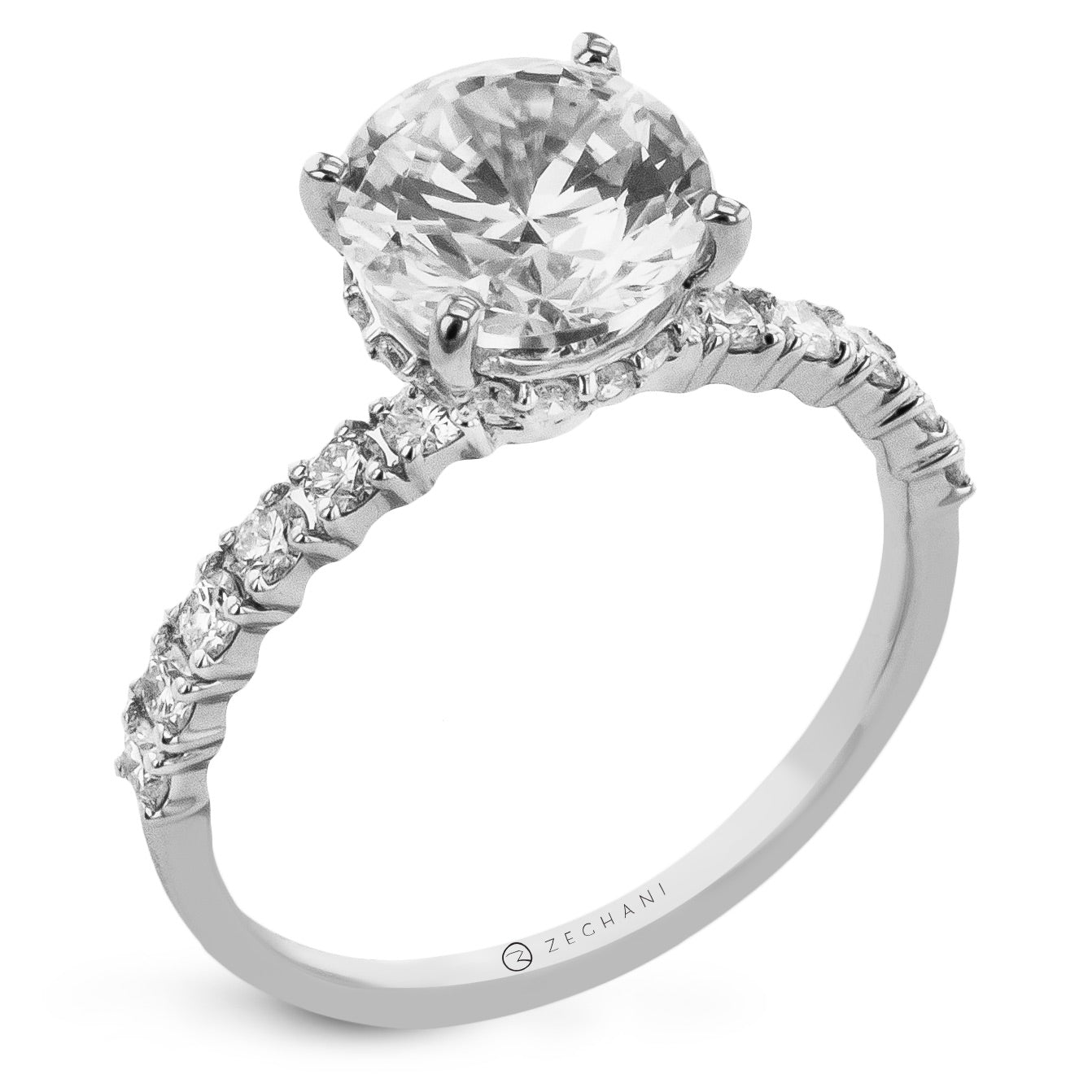 Wedding Set in 14k Gold with Diamonds