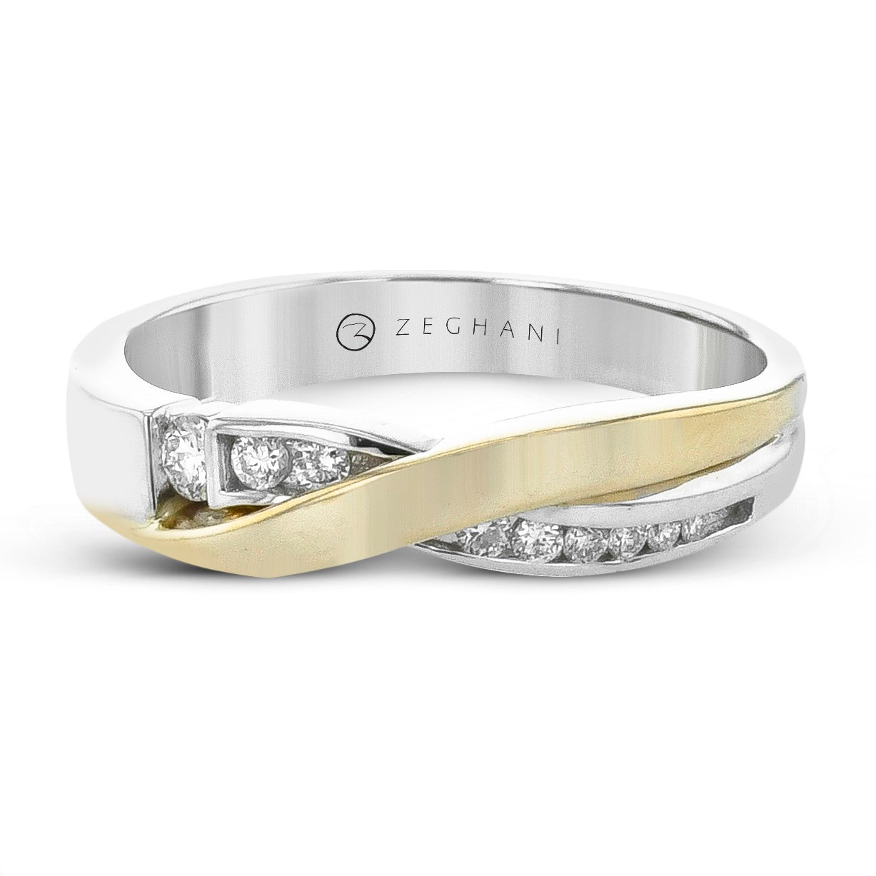 Fashion Ring in 14k Gold with Diamonds