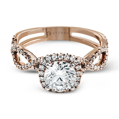 ZR629 WHITE 14K SEMI ROSE 1