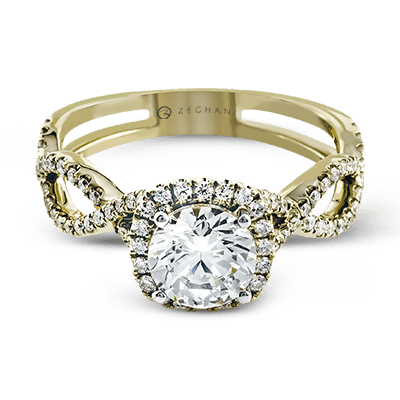 ZR629 WHITE 14K SEMI YELLOW 1