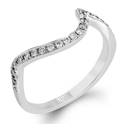 ZR880 WHITE 14K BAND