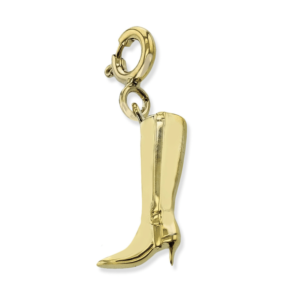 Boot Charm in 14k Gold - Simon G. Jewelry